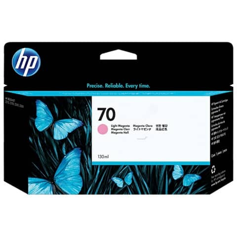 Cartuccia inkjet ink pigmentato 70 HP magenta chiaro C9455A